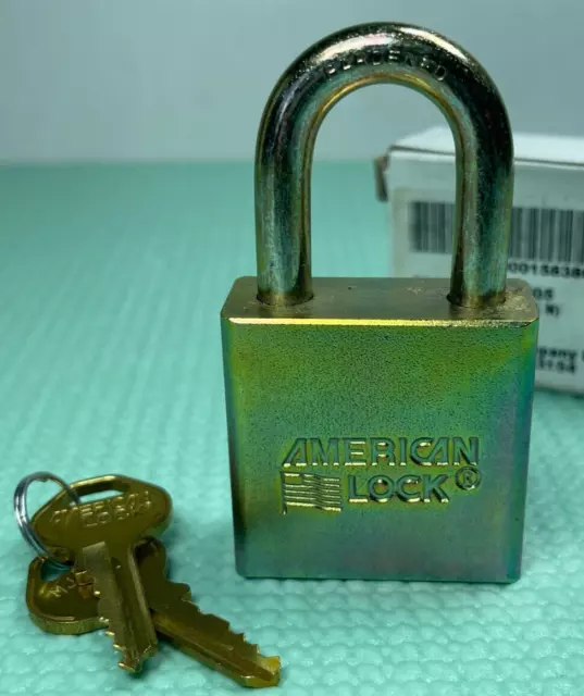 American Lock Padlock 5200 Series W/Two Keys