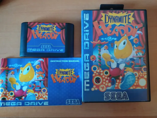 Dynamite Headdy, Sega Megadrive, Complete, Pal, Near Mint