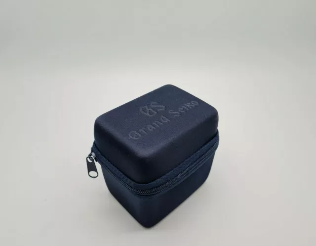 100% AUTHENTIC GRAND Seiko Watch Service Case Travel Box With Foam Cushion  £ - PicClick UK