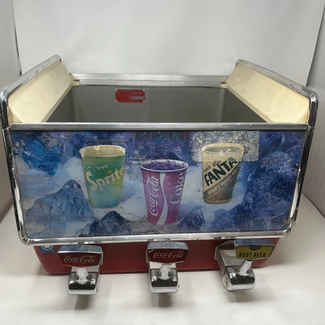 Coca-Cola Soda Dispenser, Vintage 1960's Model "The Regent III" Incomplete