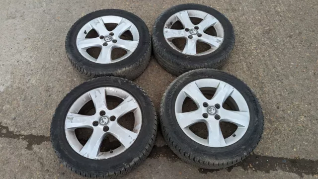 Vauxhall Corsa D 2008 Set Di 4 Ruote 16" Con Pneumatici 195 55 16