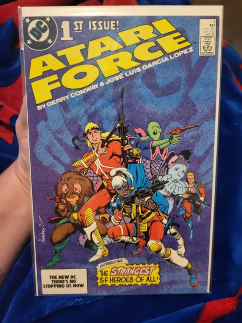 Atari Force #1 ~ 1983 Dc Comics ~ Bagged & Boarded ~ Fantastic Vf/Nm Condition