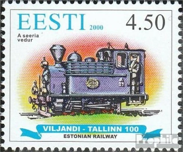 Briefmarken Estland 2000 Mi 374 gestempelt Eisenbahn
