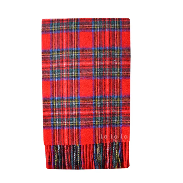 New Scottish 100% Lambswool of Scotland Scarf Tartan Check Wool Scarves