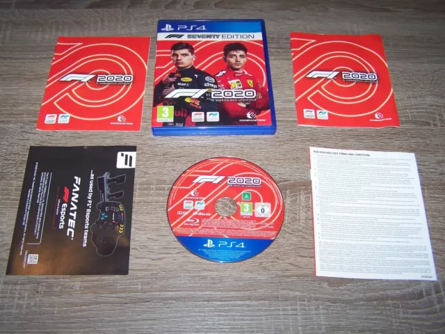 F1  F 1 2020 Seventy Edition Sony Playstation 4 5 Ps4 Ps5 Pal Ita