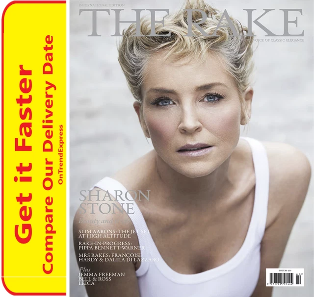 THE RAKE MAGAZINE Issue 80 Sharon Stone Cover NEW $15.59 - PicClick