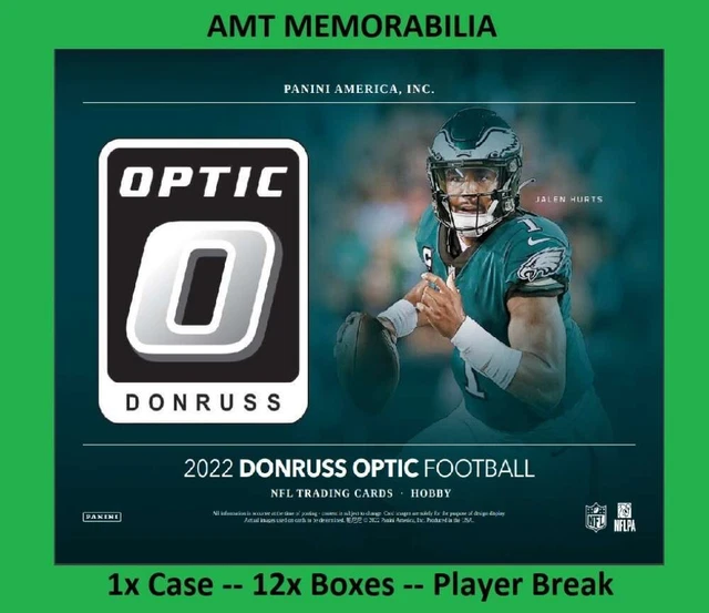 Tony Romo Dallas Cowboys 2022 Panini Donruss Optic 1X Case 12X Box Break #6