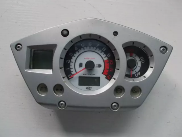 Peugeot Jetforce 50 2003 Speedo Clocks and Surround Panel (BOX 158)