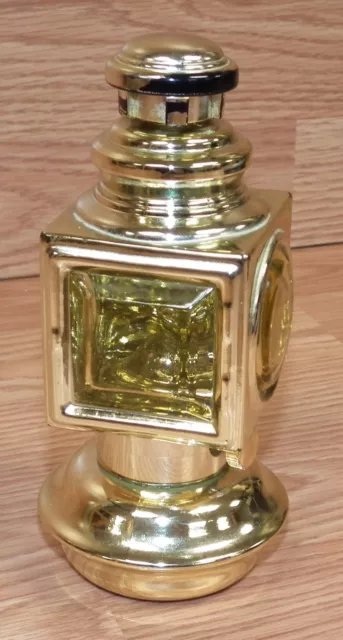 Vintage Genuine Avon Auto Lantern Collectible Empty After Shave Decanter Bottle