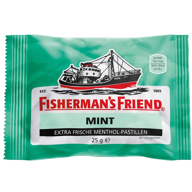 Pêcheur Ami Mint Frais Menthol Pastilles Avec Sucre