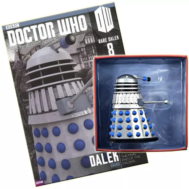 Doctor Who Dalek Guard Figurine Collection Rare 8 SD8 inc Magazine & Model