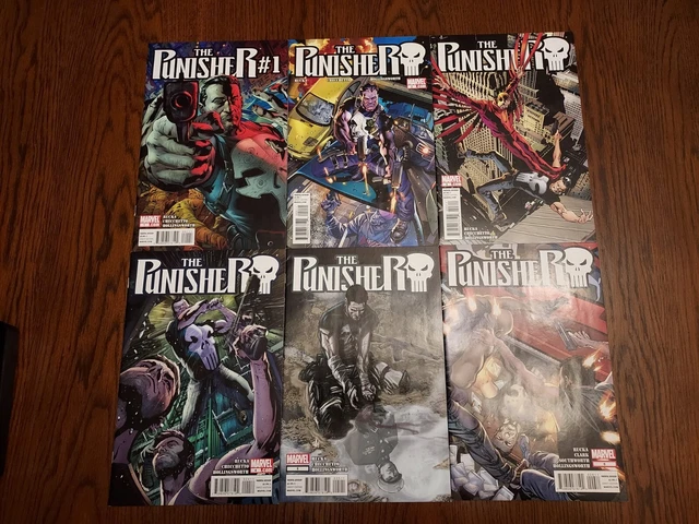 The Punisher #1-6 (Vol.9, 2011); Check my other listings! Combine shipping!