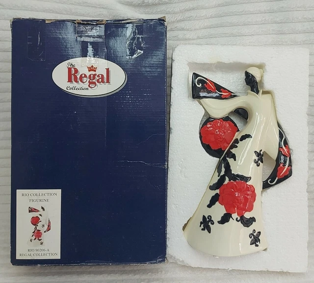 THE REGAL COLLECTION Vintage Figurine  " RIO "   29 cm  IMMACULATE  *SUPER RARE*