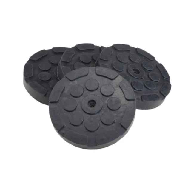 Lot de 4 coussinets en caoutchouc pour cric de voiture, 60×50×44 mm, universels pour voitures/SUV, robustes et pratiques, 1 jeu