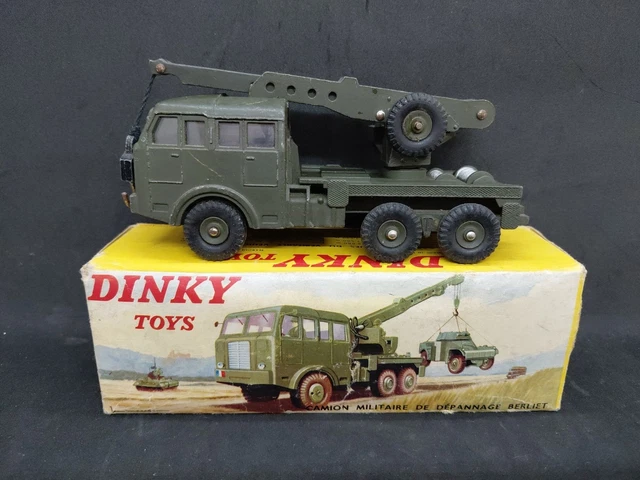 DINKY TOYS N°826 camion militaire de dépannage berliet EUR
