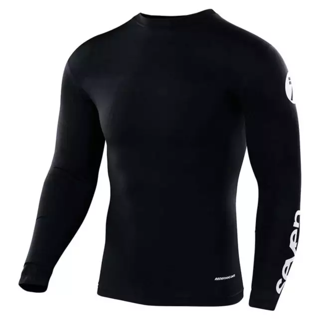 Seven MX Zero Staple Compression Jersey Black