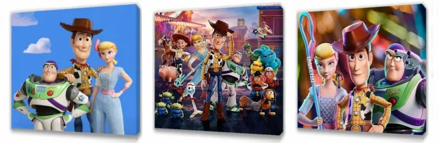 Toy story Kids canvas wall art plaque pictures set of three pack 1