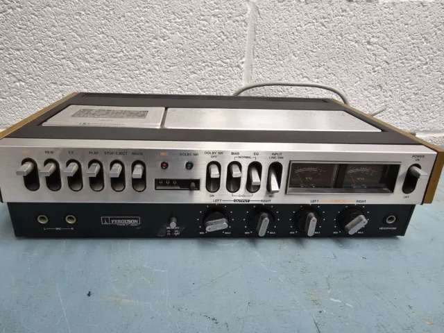Vintage Ferguson 3287K cassette player Recorder Faulty Thorn UK VCR style