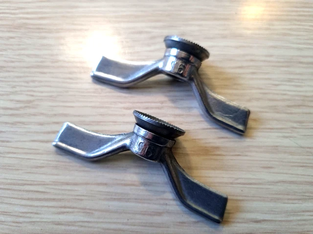 2 Papillons De Serrage Roues Alu DURAL FORGE - Vélo Course/randonneuse