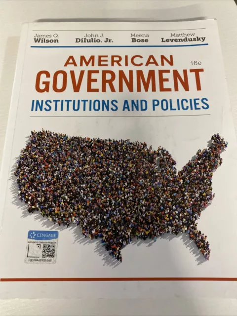 American Government: Institutions and Policies