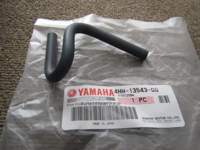 YAMAHA XJR400 4HM AIR HOSE 4HM-13543-00 fuel tap vacuum rubber pipe Japan spares