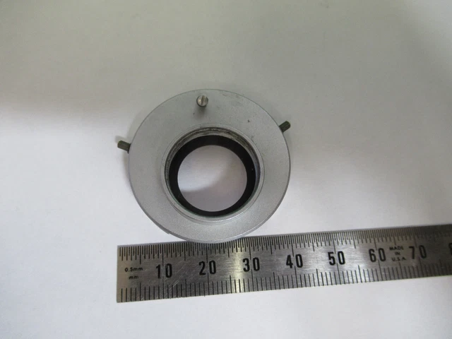 Microscope Part Leitz Wetzlar Pol Center Objective Holders As Pictured &H3-A-32