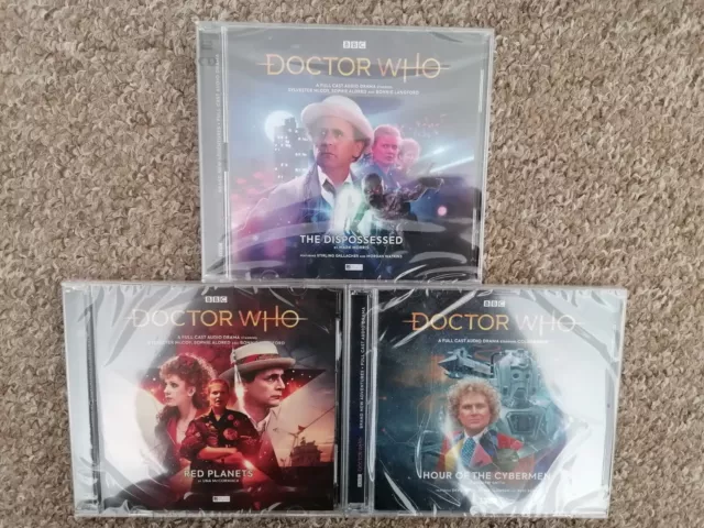 Doctor Who Monthly Range: 240, 241, 242. 6th & 7th Dr, Ace, Mel (3 x 2 discs)