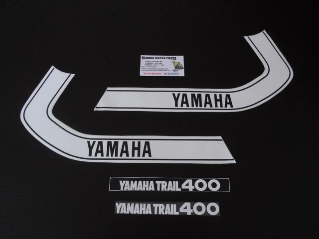 Dt 400  Yamaha  Annee 1975  Deco  Reservoir  /Decal Set For Fuel Tank