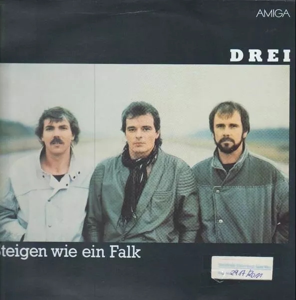 Gruppe Drei Steigen Wie Ein Falk NEAR MINT Amiga Vinyl LP