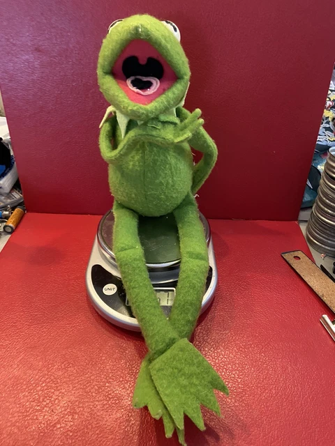 VIntage 1976 Fisher Price Toys KERMIT THE FROG Jim Henson Muppet Doll #850