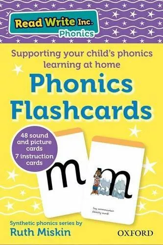 Read Write Inc Home: Phonics Flashcards by Ruth Miskin (Cards 2007) by Ruth Misk