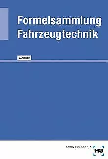 Formelsammlung Fahrzeugtechnik von Elbl, Helmut, Föll, W... | Buch | Zustand gut