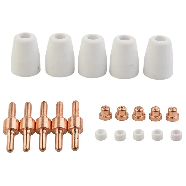 20*Consumables For Plasma Cutter CUT40/50 Electrodes Tips Set PT-31 Cutting AU
