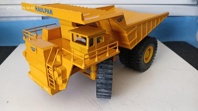Camion Mercedes AK 5007 Gescha Avec Grue Atlas Orange - 1/50