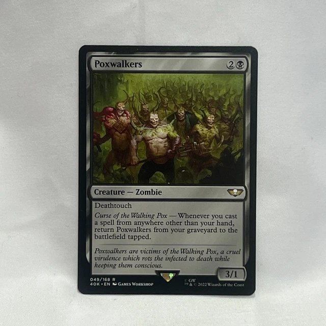 MTG ポクスウォーカー/Poxwalkers　4枚セット ポクスウォーカー 四枚 ポクスウォーカー Poxwalkers 4枚 日)ポ