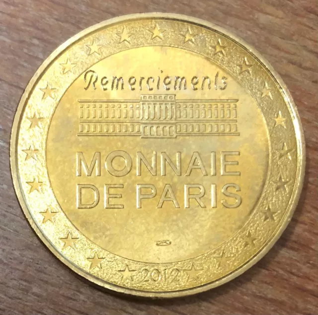 13 Marseille Aïoli Remerciements Mdp 2012 Médaille Monnaie De Paris Jeton Medals