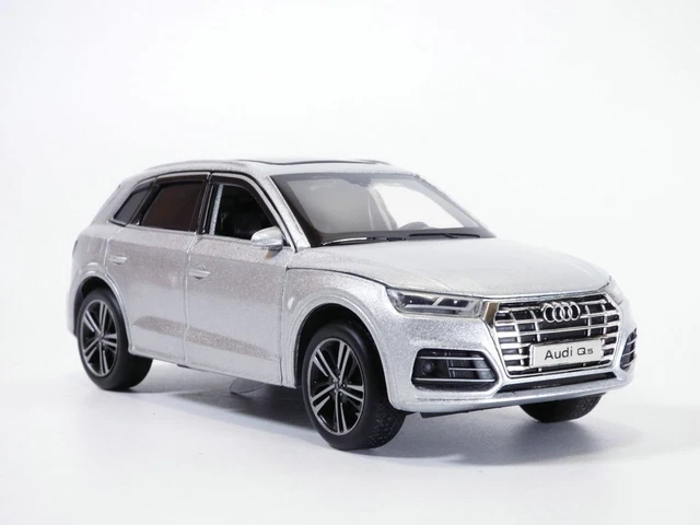 Modèle Réduit Audi Q3 2013 Gris Métallisé Welly 1:34 - 4,5 Pouces - Neuf En Boîte - Import US Droits Payés