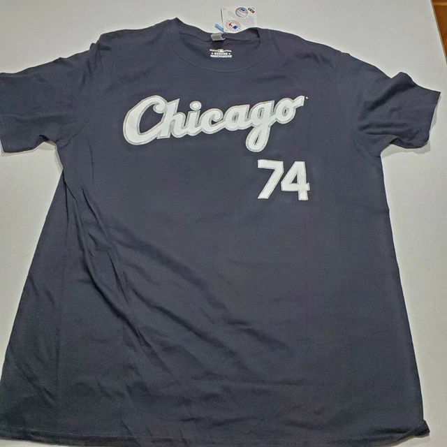 Eloy Jimenez T-Shirt Chicago White Sox MLB Soft Jersey #74 Cursive