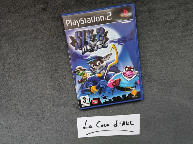 Boîte + Livret Jeu PS2 – Sly 2 : Association De Voleurs – Bon État (sans Le Jeu)