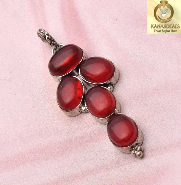 Garnet Plated Pendant Jewellery Sale 13.0 GM Discount @1.49-43484