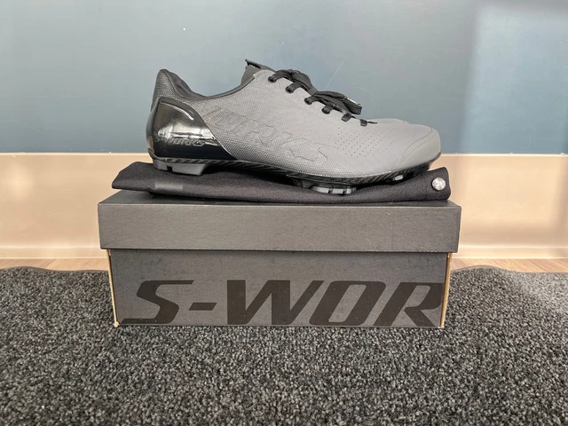 Specialized S-Works Recon 2 Bolt Gravel/Mountain Bike Shoe, blk/gray, 44, NIB