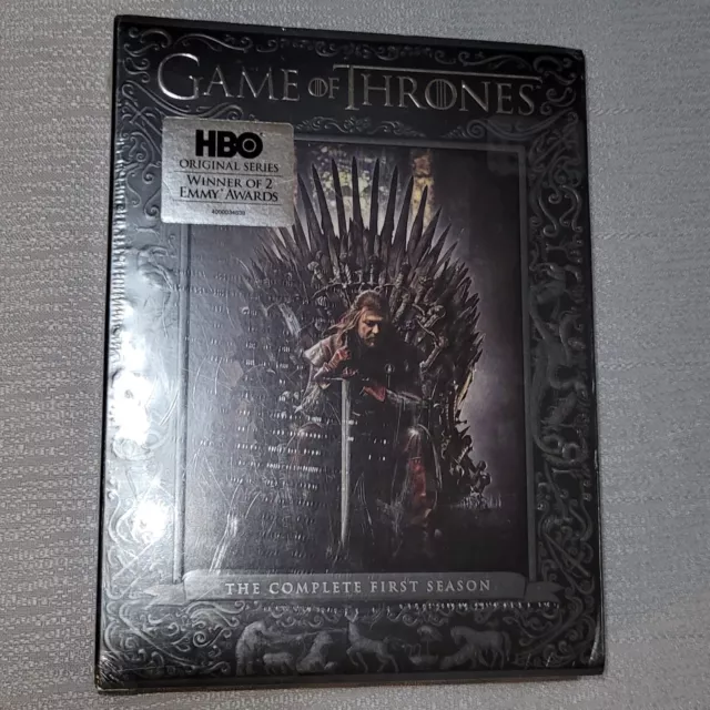 Game of Thrones - The Complete First Season [DVD New Sealed, 2012, 5-Disc Set]