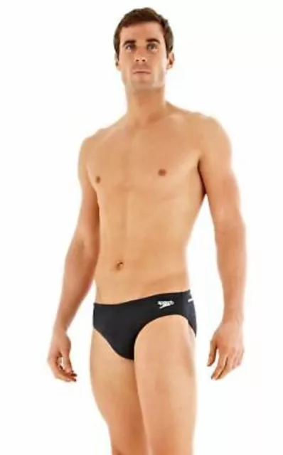 Men's Speedo Endurance+ Solid 7cm Swim Brief Size 34 Royal Blue
