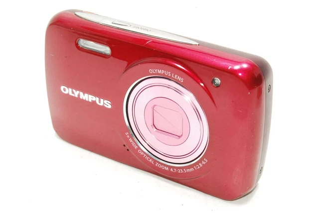 POPULAR BODY COLOR Red Olympus Vh-210 Compact Digital Camera POPULAR BODY COLOR Red Olympus Vh-210 Compact Digital Camera