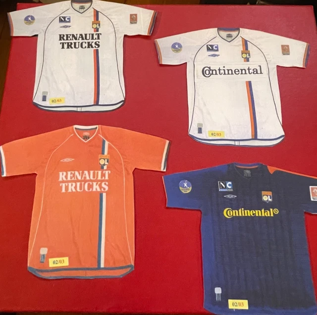Camiseta local original Olympique de Lyon 2002/04 (XL