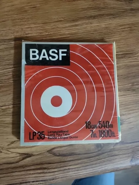 BASF LP35 LONG Play Tape HiFi 18cm 540m 7 1800ft New & Sealed lh super  £53.50 - PicClick UK