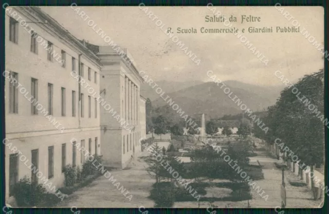 Belluno Feltre Schools Postcard VK0608