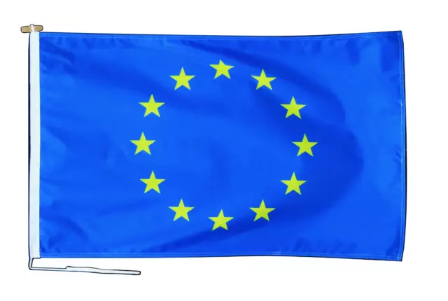 European Union Flag 1/2 Yard With Rope and Toggle - ONE ONLY