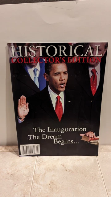 Magazine Inaguration 2009 HISTORICAL COLLECTOR'S Edition Magazine -Barack Obama Inauguration ...