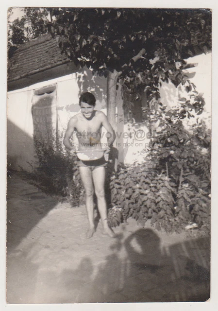 Photo Vintage Originale - Jeunes Hommes - Tirage Argentique Europe (1925-1949)